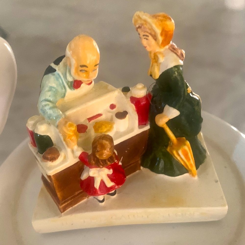 Antique Shopkeeper Figures 